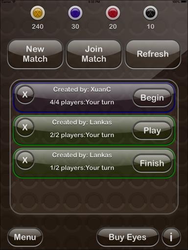 Multiplayer Game Player Finder